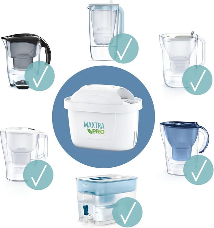 Filter voor Kruik met Filter Brita MX+ Pro 4 Onderdelen