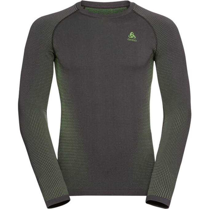 Odlo Odlo BL TOP Crew neck l/s PERFORMANCE WARM EC GRIJS - Maat XXL