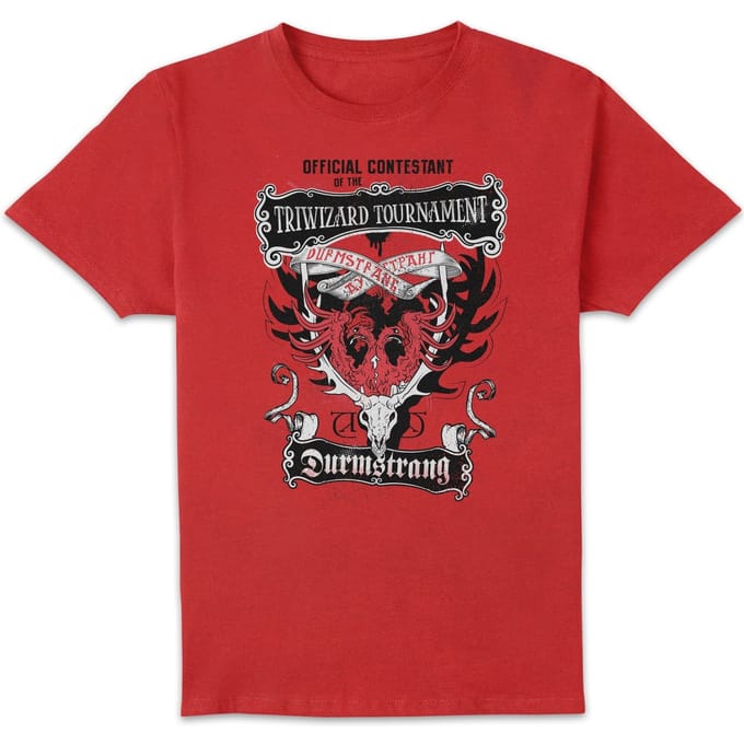 Harry Potter Triwizard Tournament Durmstrang t-shirt - Rood - S