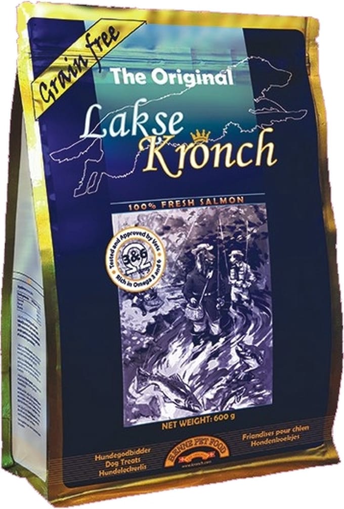 Kronch - 100% Zalmsnacks Hondensnack 3 stuks