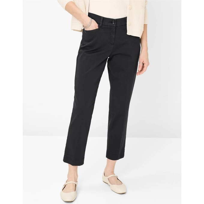 Brax Dames Chino  Style MARA S PERMA BLUE, perma blauw, maat 38