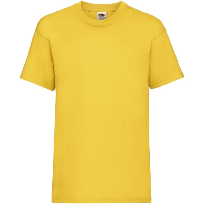 Kinder-T-shirt Fruit of the Loom Valueweight 165