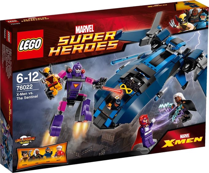 LEGO Marvel Super Heroes X-Men vs. The Sentinel, Bouwpakket, 6 jaar, 336 stuk(s)