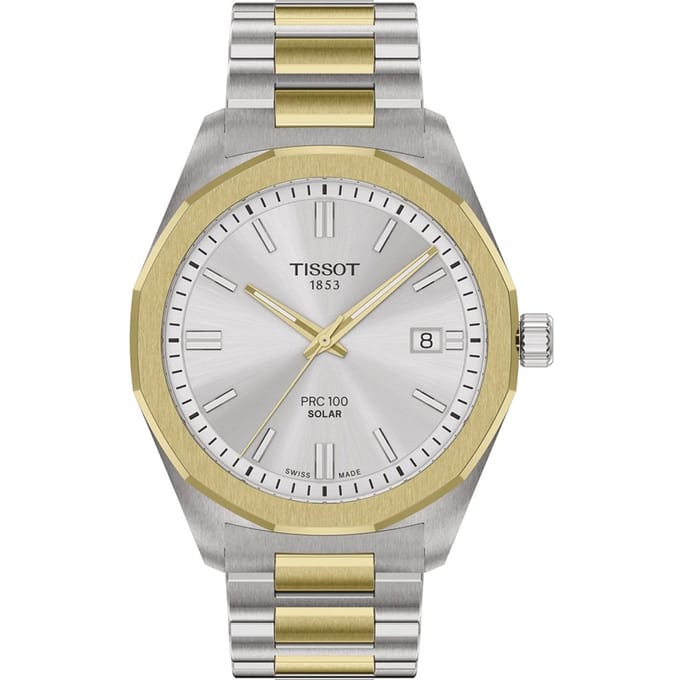 Tissot T-Classic T1514222203100 PRC 100 Solar Horloge