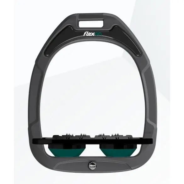 Ultra Grip Platte Hakken Antraciet/Zwart/Groen Flex-On Green Composite