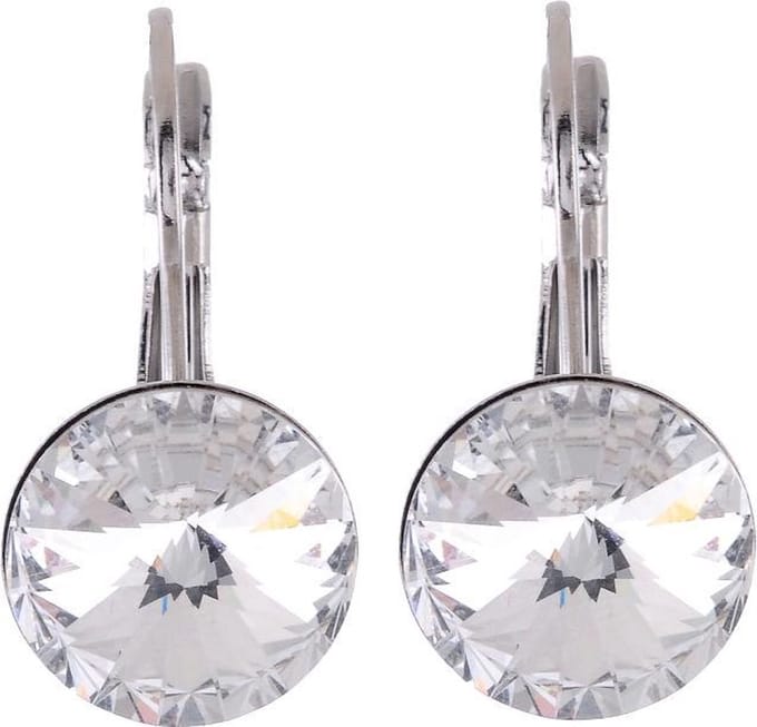 Behave Oorhangers Dames - rond 12 mm diameter - Oorbellen 2.2 cm lang