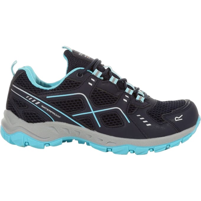 Regatta Dames/Dames Vendeavour Wandelschoenen (Marine/Amazoniet)