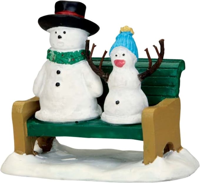 Lemax - Snowdad & Snowbaby uit de 2015 Collectie