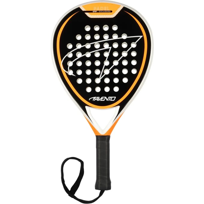 Avento Padelracket Junioren - Escudero - GFRP - Zwart/Oranje