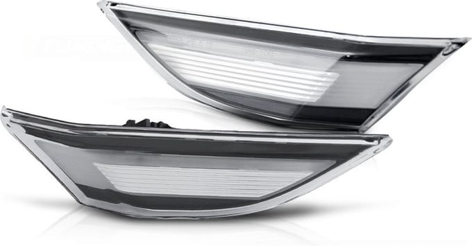 Zijkant knipperlichten - PORSCHE 911 (991) CARRERA 11-15 - WIT - LED