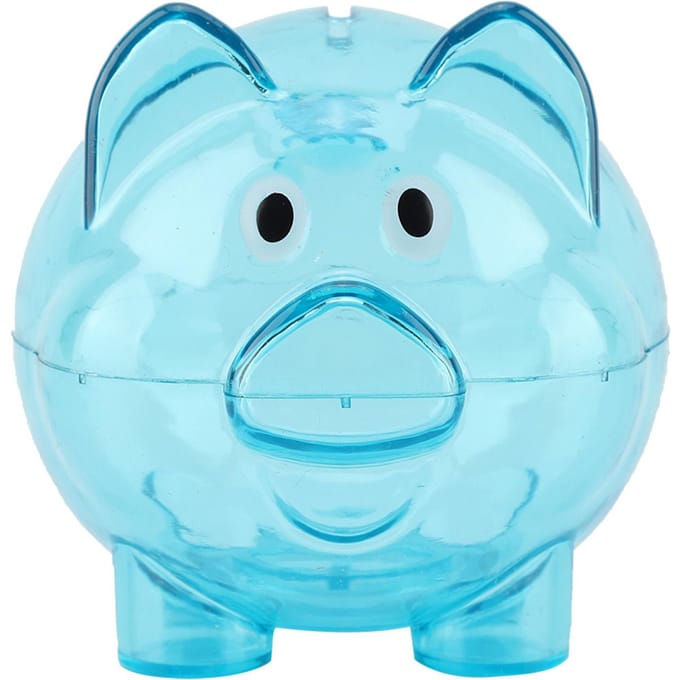 Tirelire cochon créative mignonne de couleur cadeau d'anniversaire jouet tirelire cochon(vert) blue