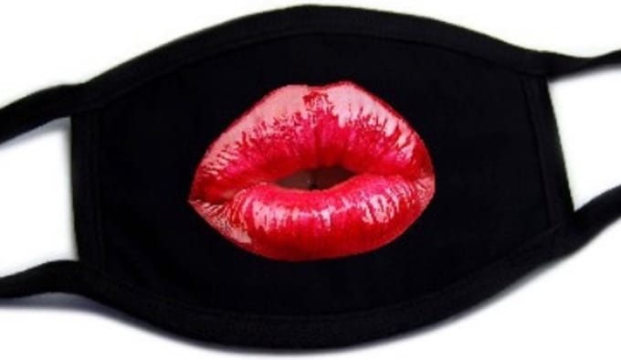 Premium Katoenen Gezichtsmasker – Zwart – One Size