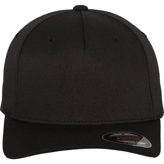 Flexfit Flexfit 5 Panel Unisex Cap - zwart - S-M