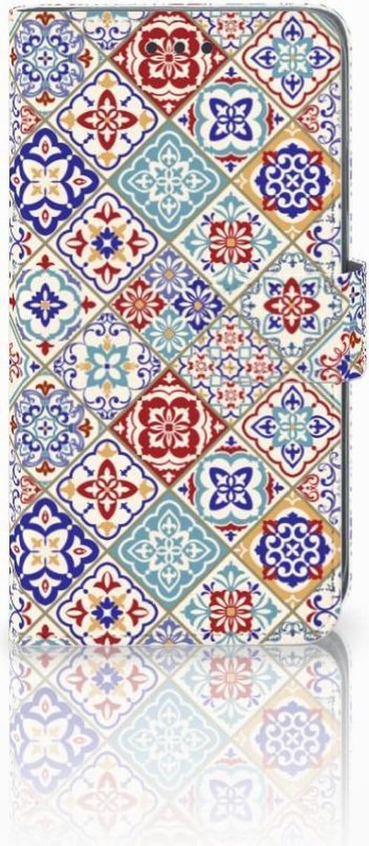 Apple iPhone Xr Bookcase Tiles Color