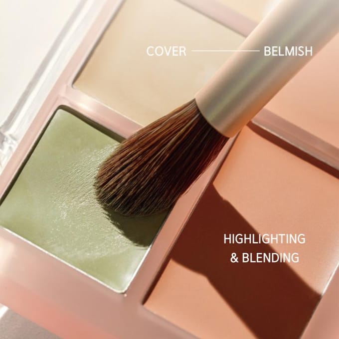[LUNA] Conceal Blender-palet 6g 01 Clear Cover beige
