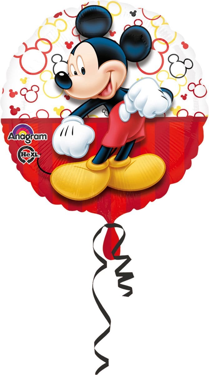 RIETHMULLER - Grote aluminium Mickey ballon