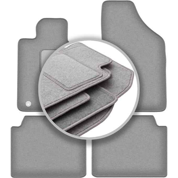 Automatten asgrijs voor: Renault Safrane liftback (1992-2000)