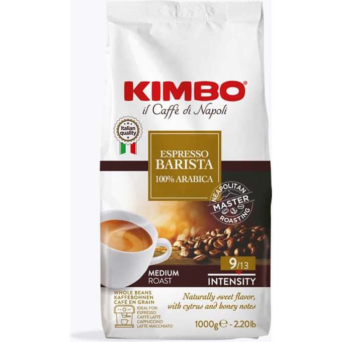 Kimbo koffiebonen espresso BARISTA 100% arabica (1Kg)