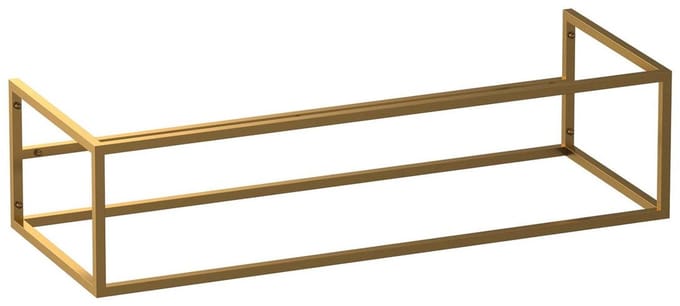 Brauer Believe - Onderkast - 120 cm - excl. Bodemplaat - Goud Geborsteld