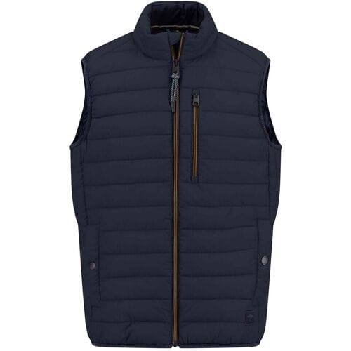 Fynch-Hatton Body-Warmer Light Weight Subtle Details Dark Navy / male