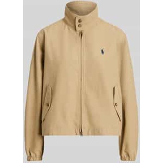 regular fit blouson van puur katoen