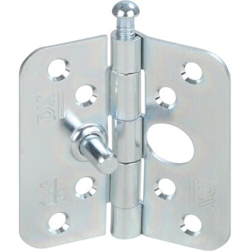 VH-Scharnier 76x76mm staal vz roh DX (losse pen)