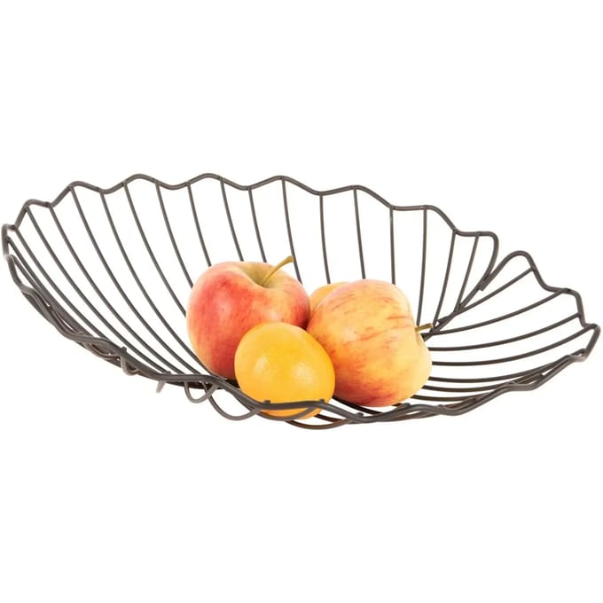 Fruitmand met ijzeren blad Present Time