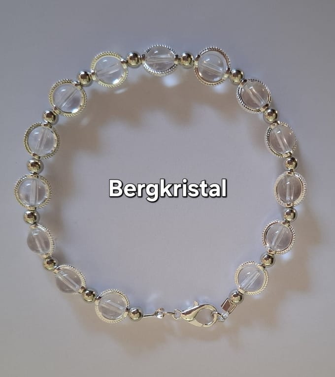 "Bergkristal" Armband