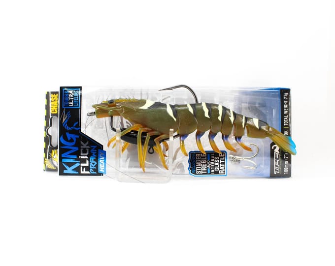 Chasebaits Flick Prawn King Heavy 180 mm 71 grammes Leurre Coulant 04 (6192)