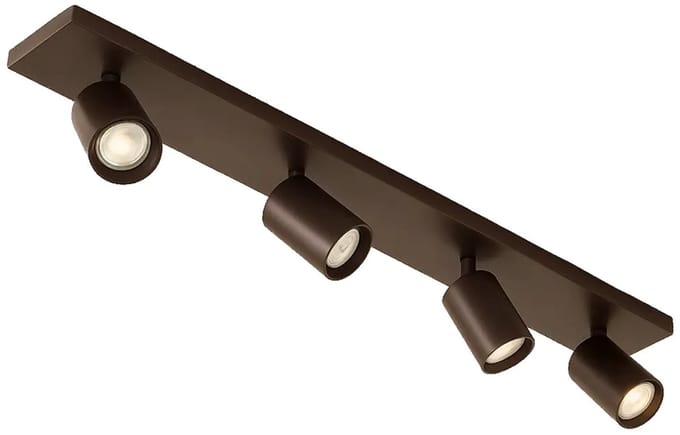 Highlight - Spot Mila 4 lichts L 90 cm cacao