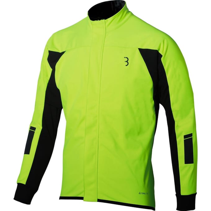 BBB Cycling TriGuard Fietsjas Heren - Lange mouwen - Maat S - Neon Geel BBW-262