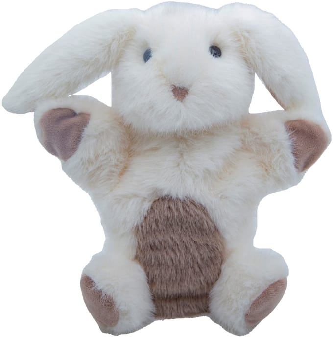 Cute since 1999 - Knuffel handpop Konijn - Dier knuffel - Handpop voor poppenkast - 24cm