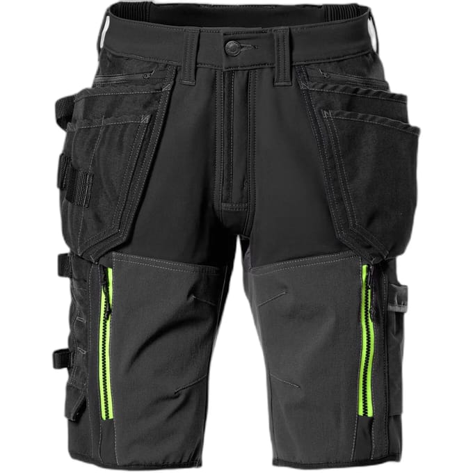 Fristads Korte Broek Stretch 2567 Stp - Zwart - C48