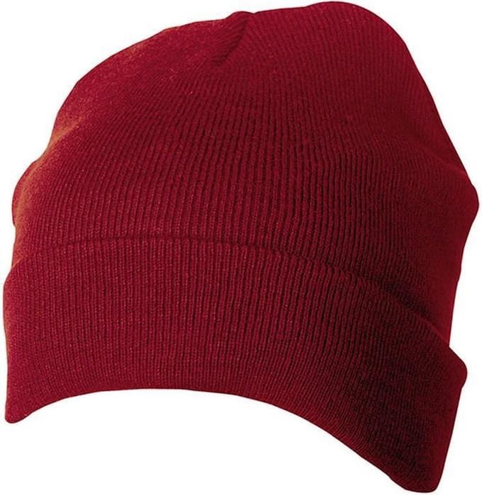 Myrtle Beach - Unisex Thinsulate Gebreide Muts (Donkerrood)