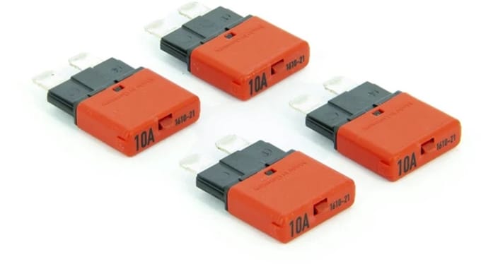 VETUS Automatische Zekeringen 10A voor P8FA (Set van 4) | FUSE10A4