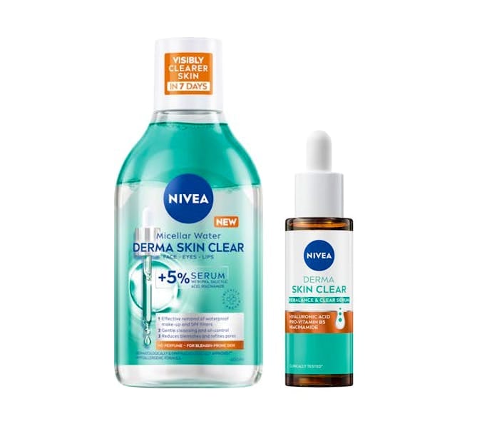 Nivea DERMA Skin Clear Serum-Infused Micellar Water 400ml