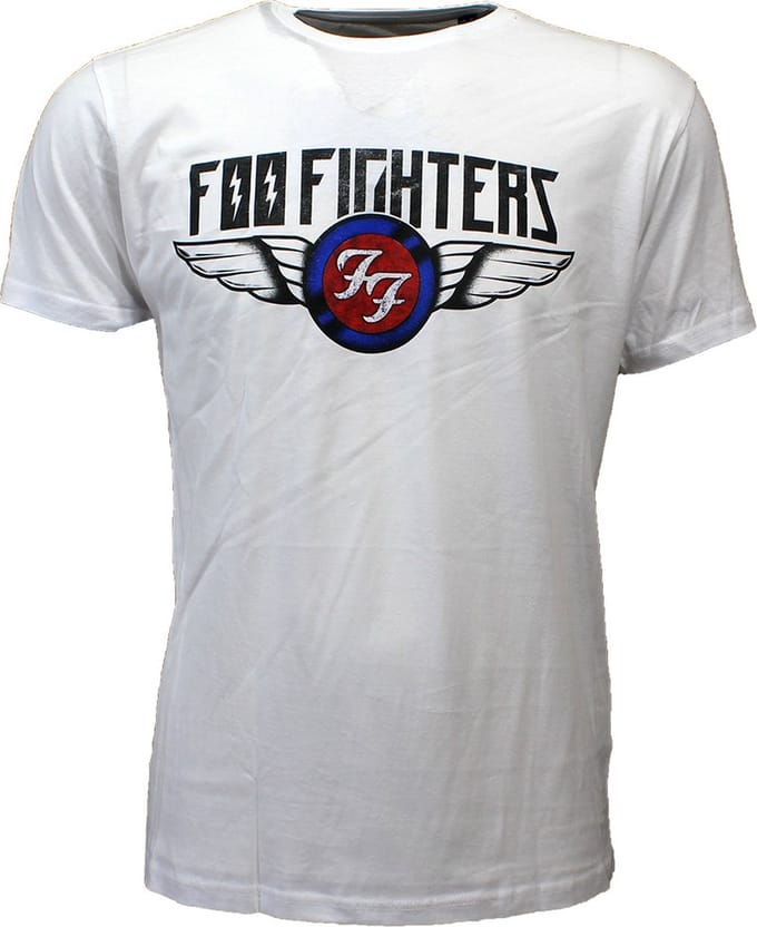 Foo Fighters Flash Wings Band T-Shirt - Officiële Merchandise - 4XL