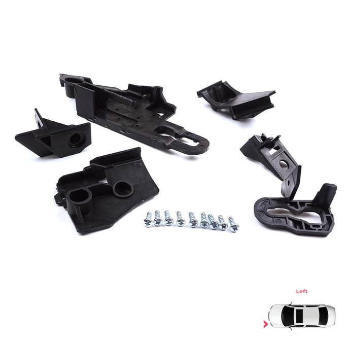 BHL563-1 Support de Phare Support de Montage Jeu de Languettes Côté Gauche pour Seat Leon Cupra MK4 KL1 KL8 2020-On 5FA998225