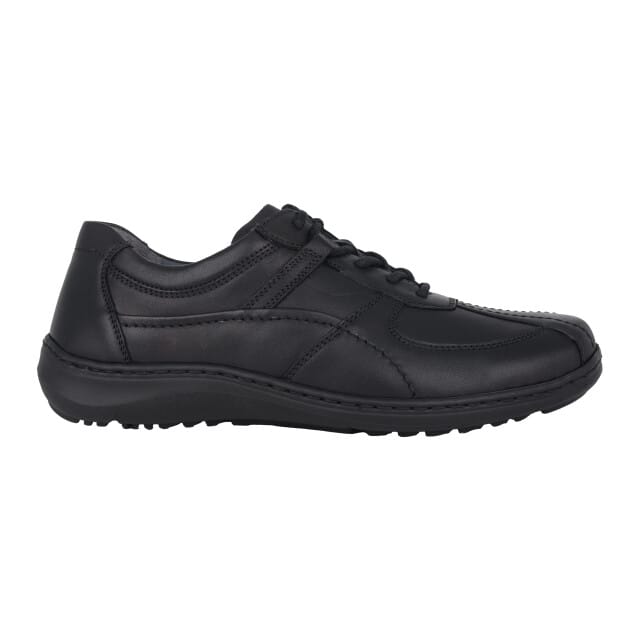 Waldläufer Herwig - heren sneaker - Zwart - maat 40.5 (EU) 7 (UK)