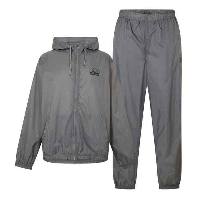 Ellesse Heren Hybride Jas en Broek Set (Grijs)