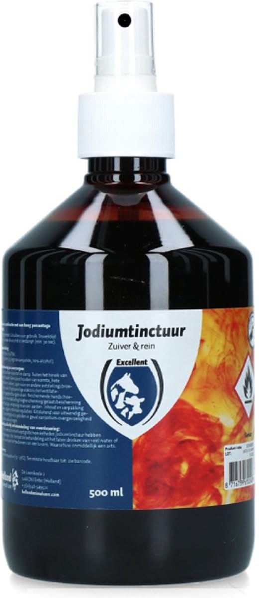 Jodiumtinctuur 1% (10 mg per ml) & 70% Alcohol