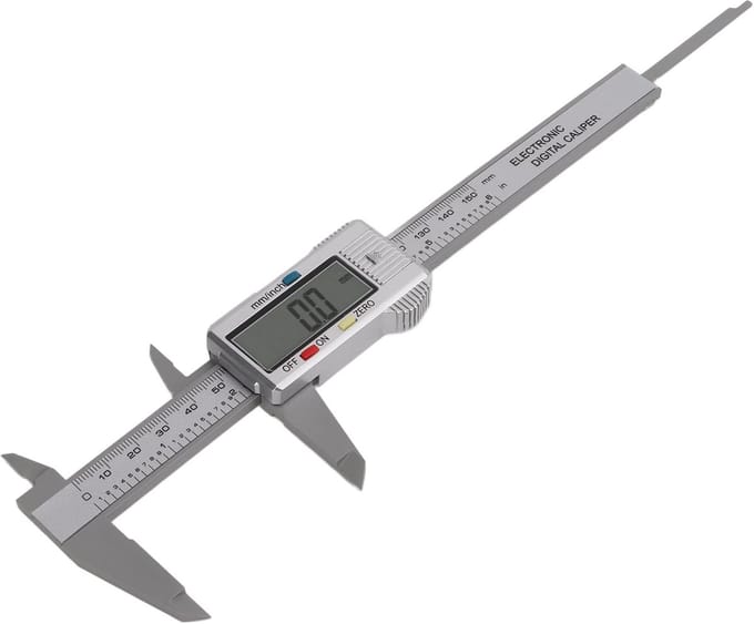 Dailygoods- Schuifmaat Digitale - Lichtgewicht - Aftekenhulp - Precisie - Meting - LCD Scherm - Digitale Caliper