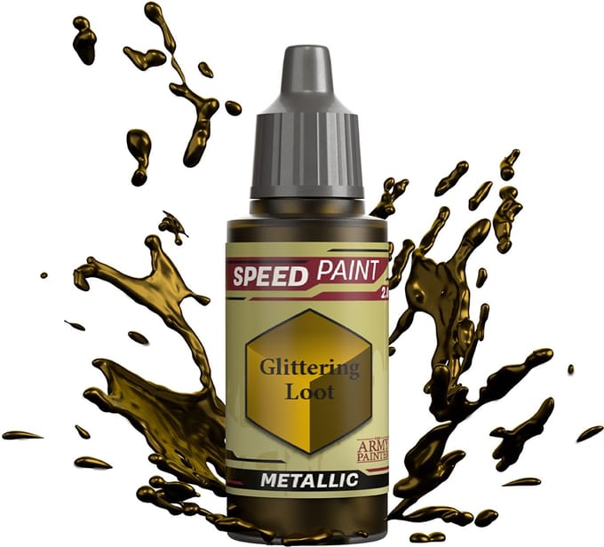 The Army Painter Speedpaint acrylverf Glittering Loot 18ml miniaturen.