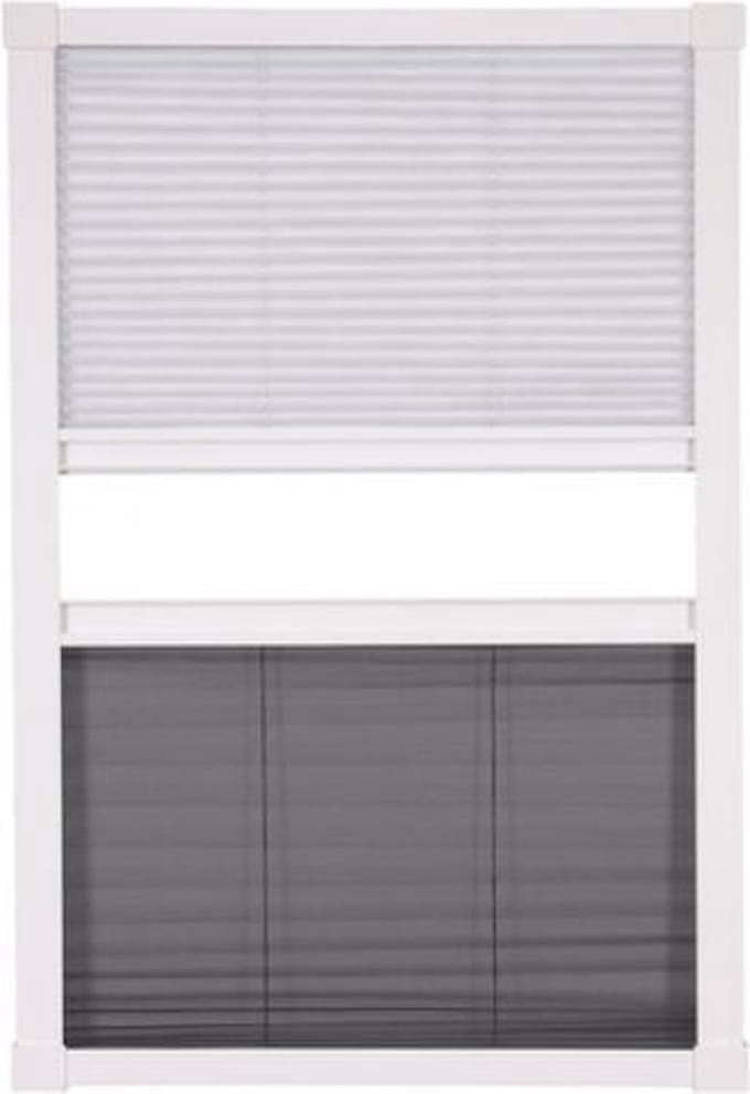 Cando Duo-plissé Hor Dakraam Premium - 78x160cm - Wit