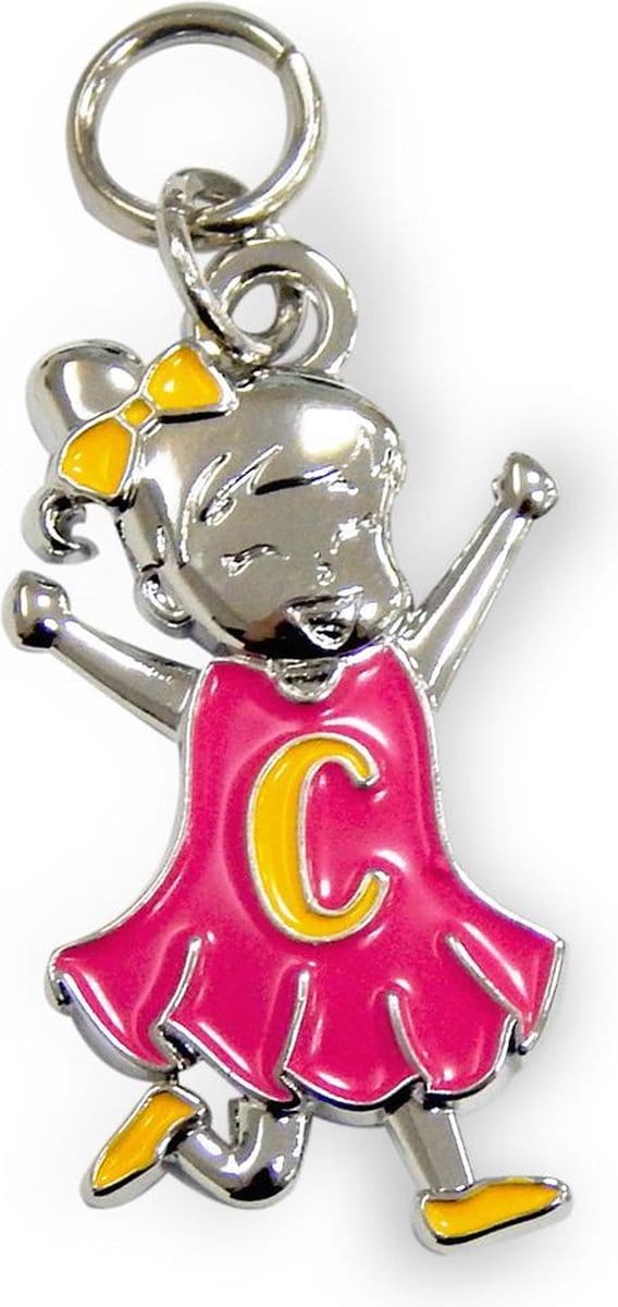 Bedeltje - C - Meisje - Charms for you