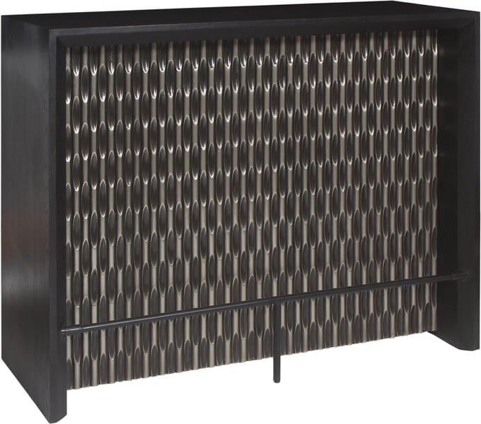 Richmond Bar zwart eiken fineer barmeubel 122 x 50 -