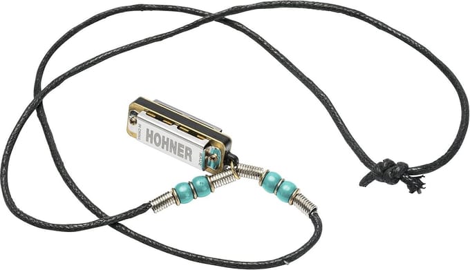 Kleine Mondharmonica Ketting met Stemming (38NLB)