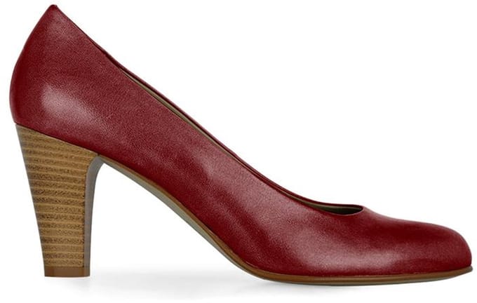 Noë Shoes Natalia Pump Wine