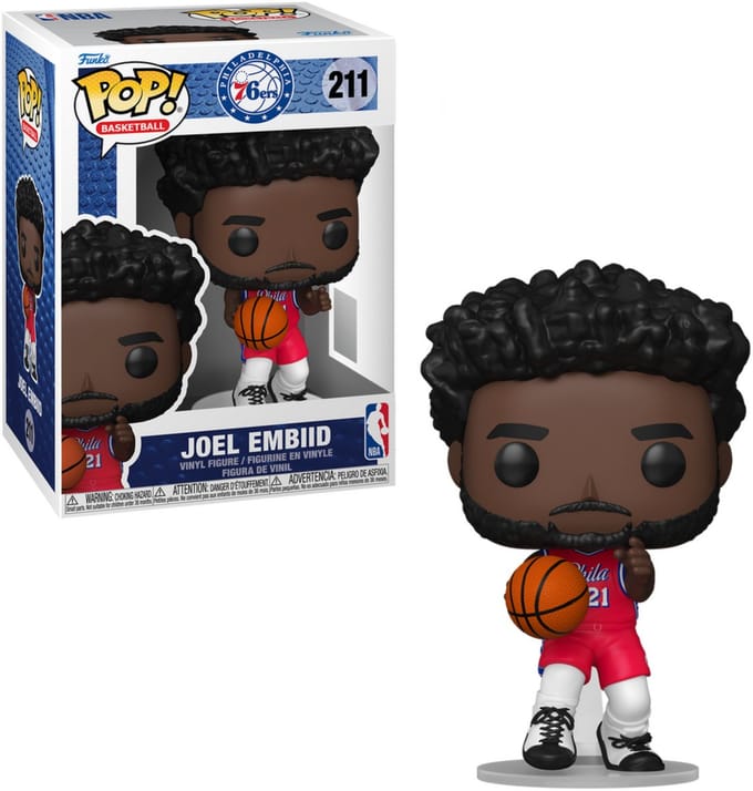 Funko! - Funko POP Vinyl 76ers Joel Embiid