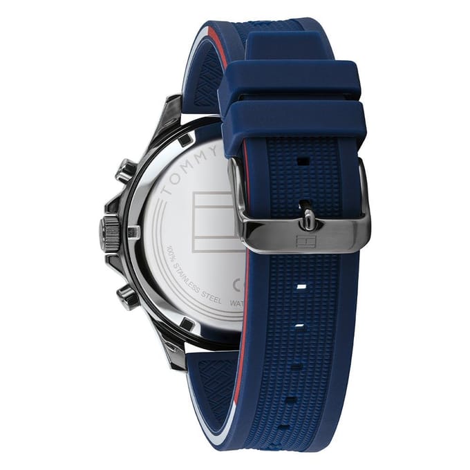 Tommy Hilfiger TH1791721 Horloge  - Siliconen - Blauw - Ø  46 mm
